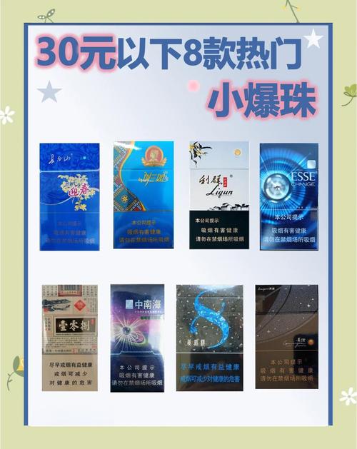 二十四带爆珠香烟，品味非凡，领略独特烟韵